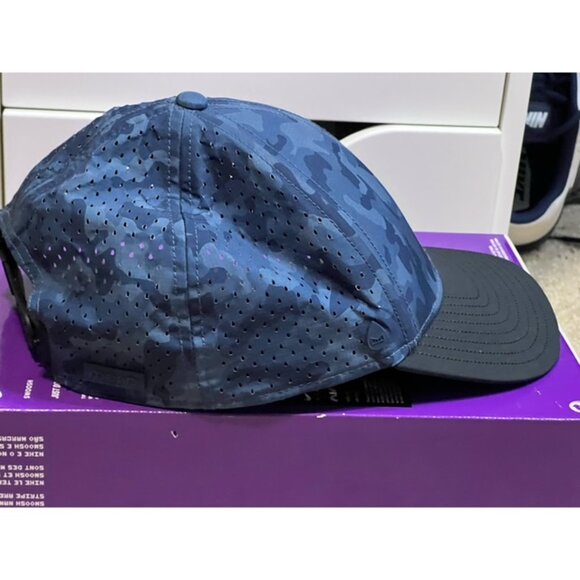 Melin Men A Game Hydro Blue Camo Performance Snapback Cap Hat OSFM 60CM Rare - Picture 5 of 10